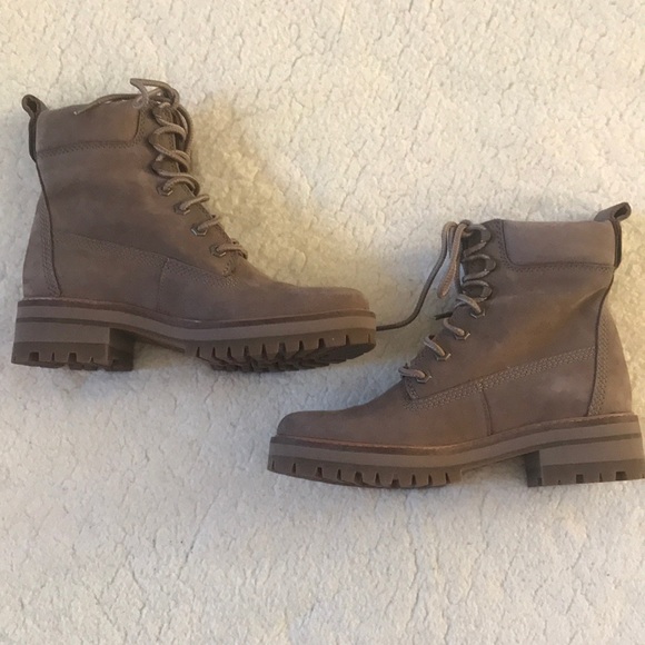 Timberland | Premium Grey/Brown Waterproof Lace Up Boot Size 8 - Picture 2 of 13